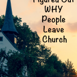 Where are the friends who used to pass us in the halls & sit near us in the pew? After much research, I think I've figured out why people leave church. #leavechurch #church