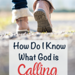 What work has God given you to complete? What does He want you to do? How do we know? How do I know what God is calling me to do? #calling #godcalling #purpose