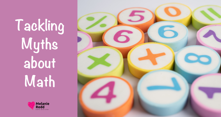 It's no secret that math can be daunting for many people. Many don't enjoy it. So let's look at tackling myths about math.