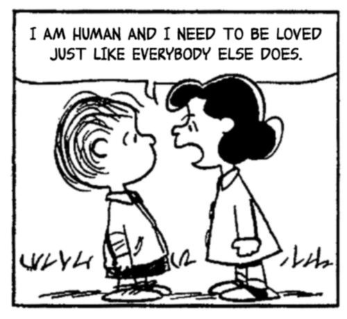 Snoopy - You know me too well.