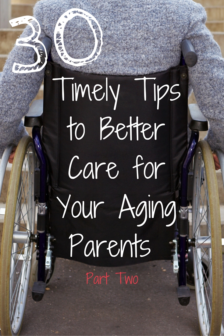 As your parents begin to grow older, how can you take care of them? Here is an article filled with inspirational support, tips, and suggestions for how to be a better caregiver to your aging parents