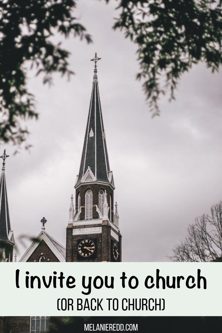 I'm writing to let you know that we've missed YOU in our church community! We really have! And, I invite you to church (or back to church)! Won't you consider coming to church or coming again to church? Find out more about why it matters. #church #backtochurch #attendchurch