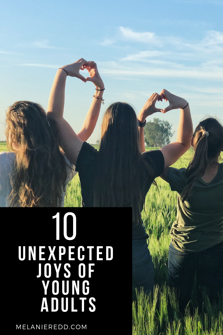 Do you have young adult children? Have you discovered the joys that come with this age? Here are 10 Unexpected JOYS of Young Adults. #youngadults #parenting #prayforyoungadults #prayforyourkids