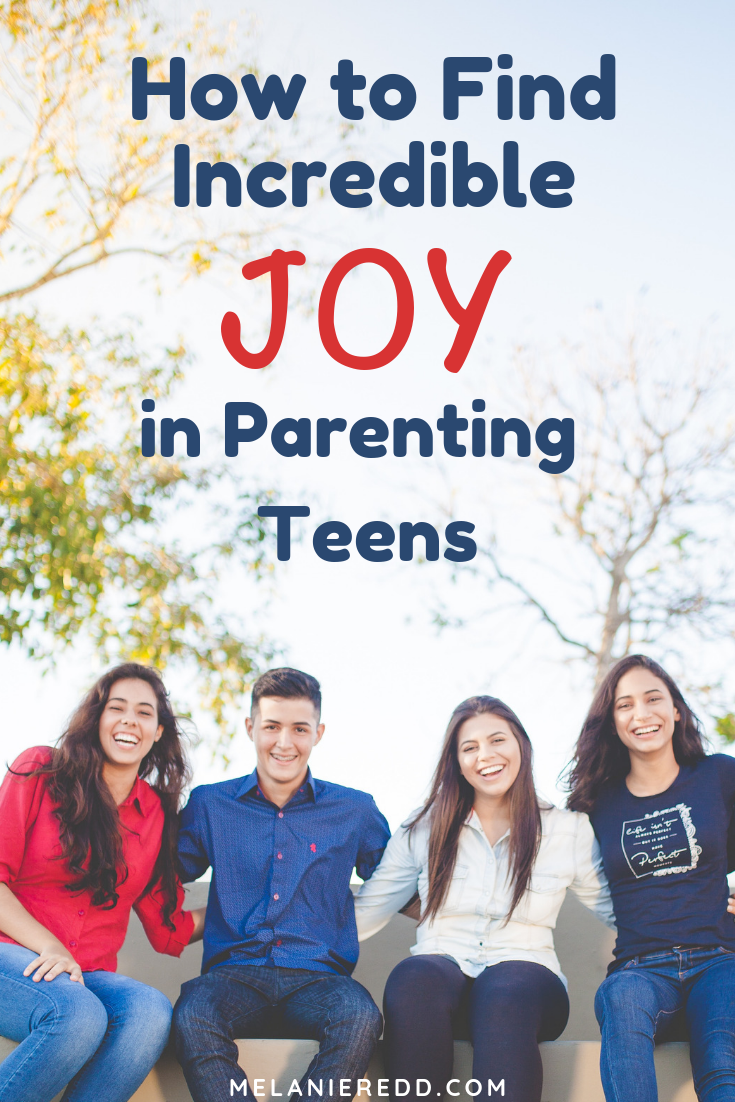 Raising teenagers is not for the faint of heart. Parenting teens, both boys and girls, can be full of humor, fun, and challenge. Raising them to go out on their own in life is quite an adventure. This post gives you many ways to enjoy your teens more--to appreciate the way they are made. Why not drop by to discover how to find incredible joy in parenting teens? #parenting #raisingteens #teens #parentingteens