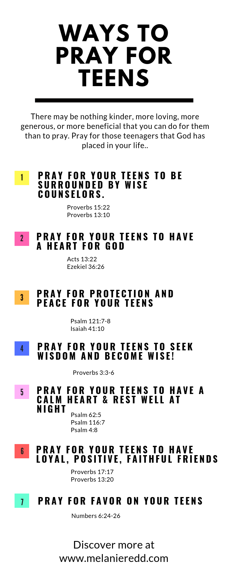 Parenting teenagers can be challenging! There are some things you can do to build the relationship. One is to pray for your teens. Here are some beautiful scriptures you can use to lift up your kids and grandkids. #prayers #prayingforteens #prayforteens #prayerideas