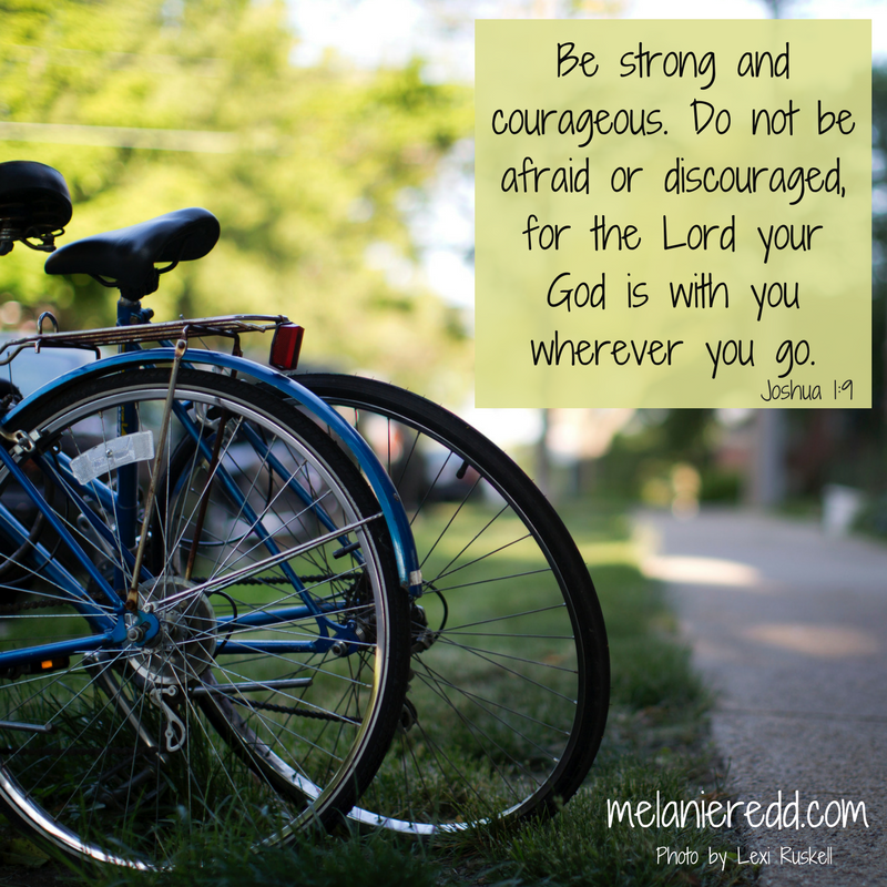 Discouragement... It seems to be “going around” this week. But we don’t have to stay down in the dumps. We don’t have to stay sad. True, we all need encouragement! And, we can find it in the pages of the Bible. Here is how to turn Joshua 1:9 into your personal prayer of courage. #discouraged #discouragement #hope #courage #prayerofcourage #joshua19
