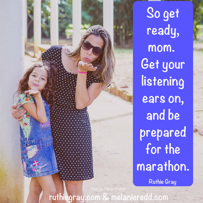 Would you like to raise girls who'll grow up talking to you? Here are some practical ways to to encourage your daughter to confide in you - her whole life. #daughters #raisinggirls #raisingdaughters #parenting