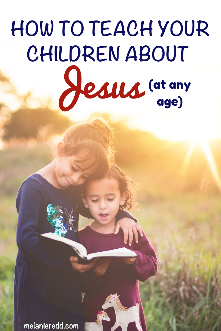 No matter your child’s age, there are still ways that you can encourage spiritual growth. Discover how to More Intentionally Teach Your Children about Jesus #children #parenting #kidstoJesus #Jesus