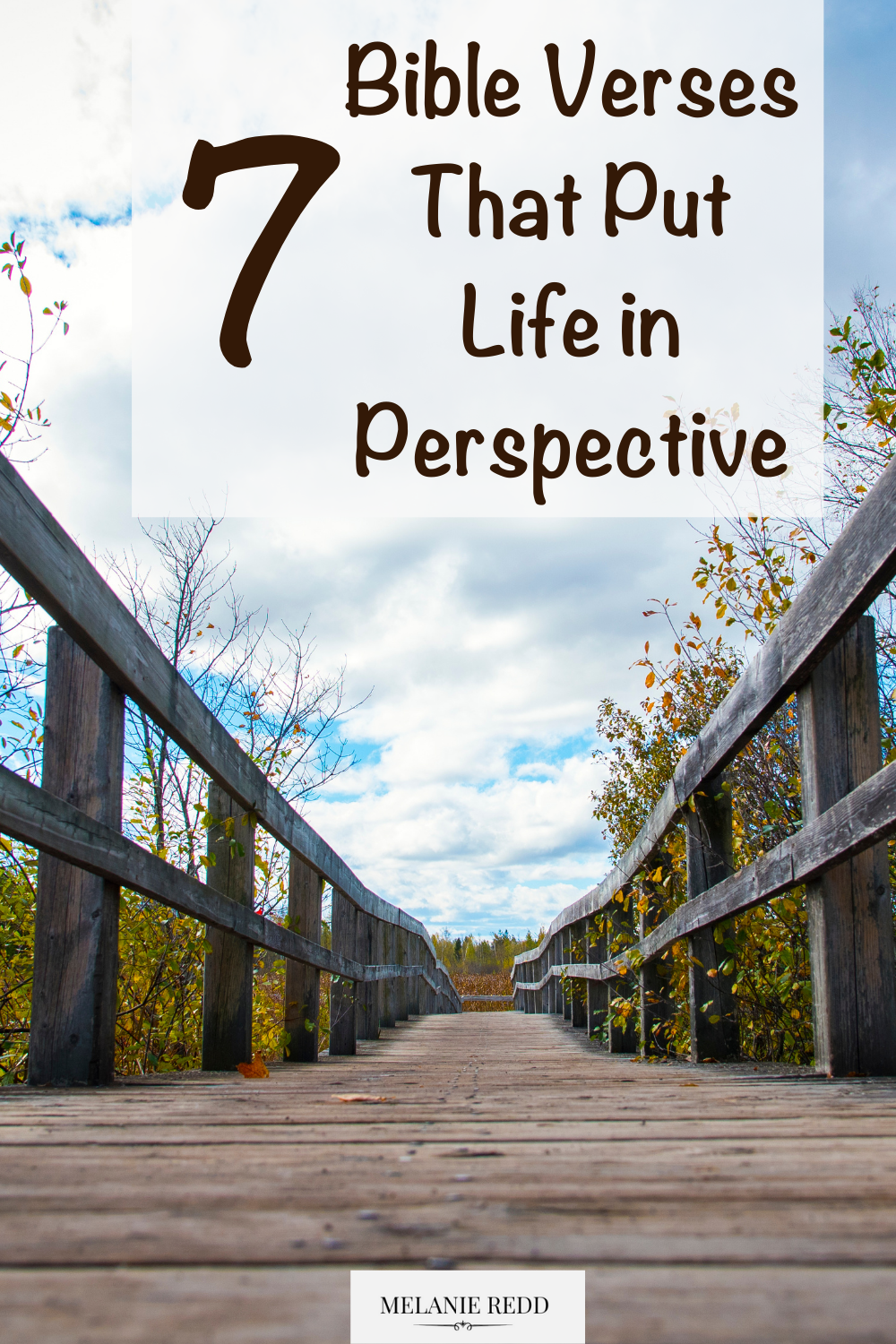 Perspective is the broad grid through which we look at our lives. Sometimes we lose perspective and begin to lose heart. Here are 7 Bible verses that help to put life in perspective. Why not stop by and be encouraged? #perspective #hope #help