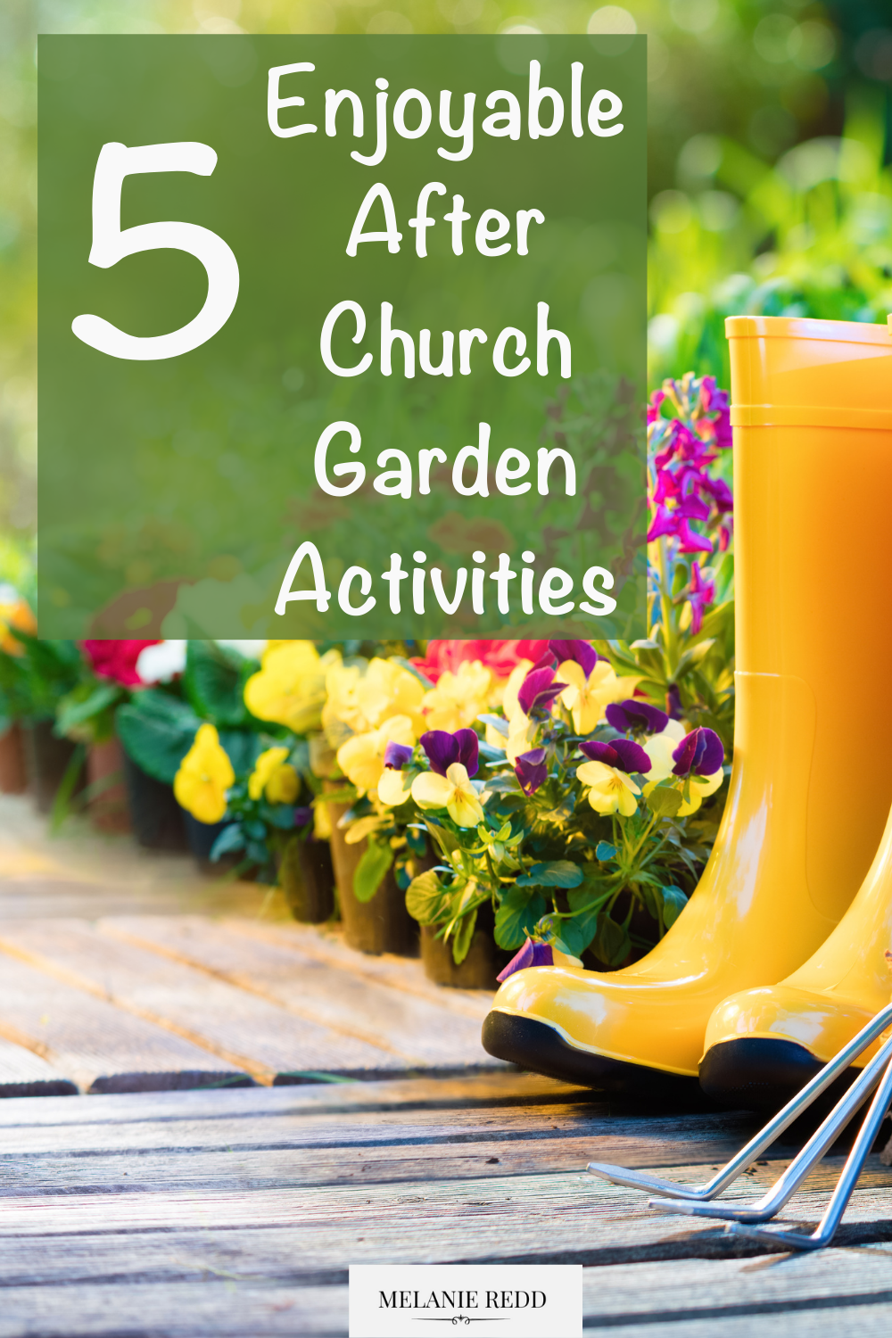 Do you ever find yourself wondering how to fill the afternoon with your family? Here are 5 enjoyable after church garden activities.
